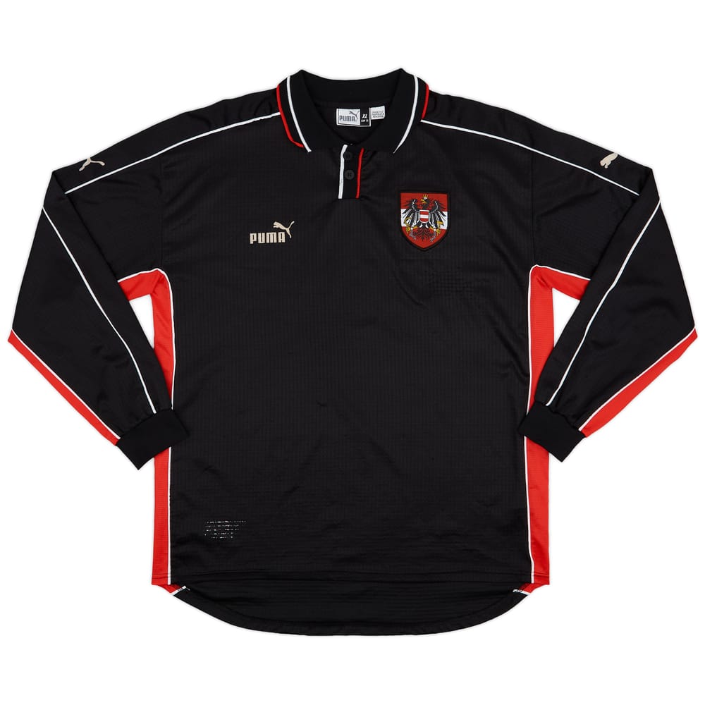 2000-01 Austria Away L/S Shirt - 8/10 - (XL)