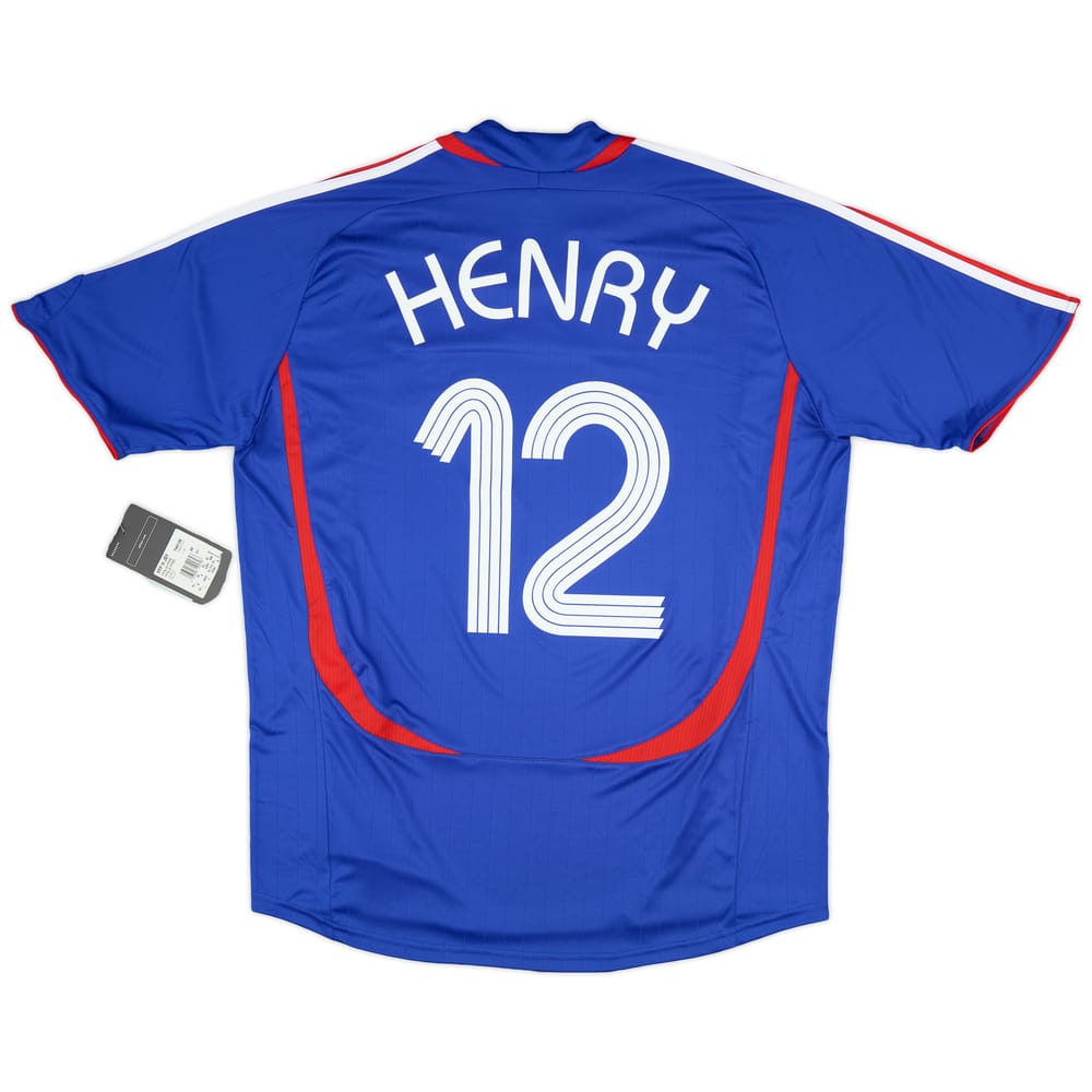 2006-07 France Home Shirt Henry #12 (XL)