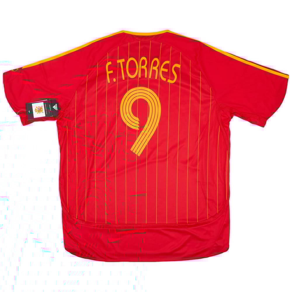 2006-08 Spain Home Shirt Torres #9 (XL)