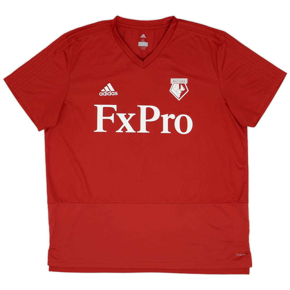 2018-19 Watford adidas Training Shirt - 9/10 - (XL)