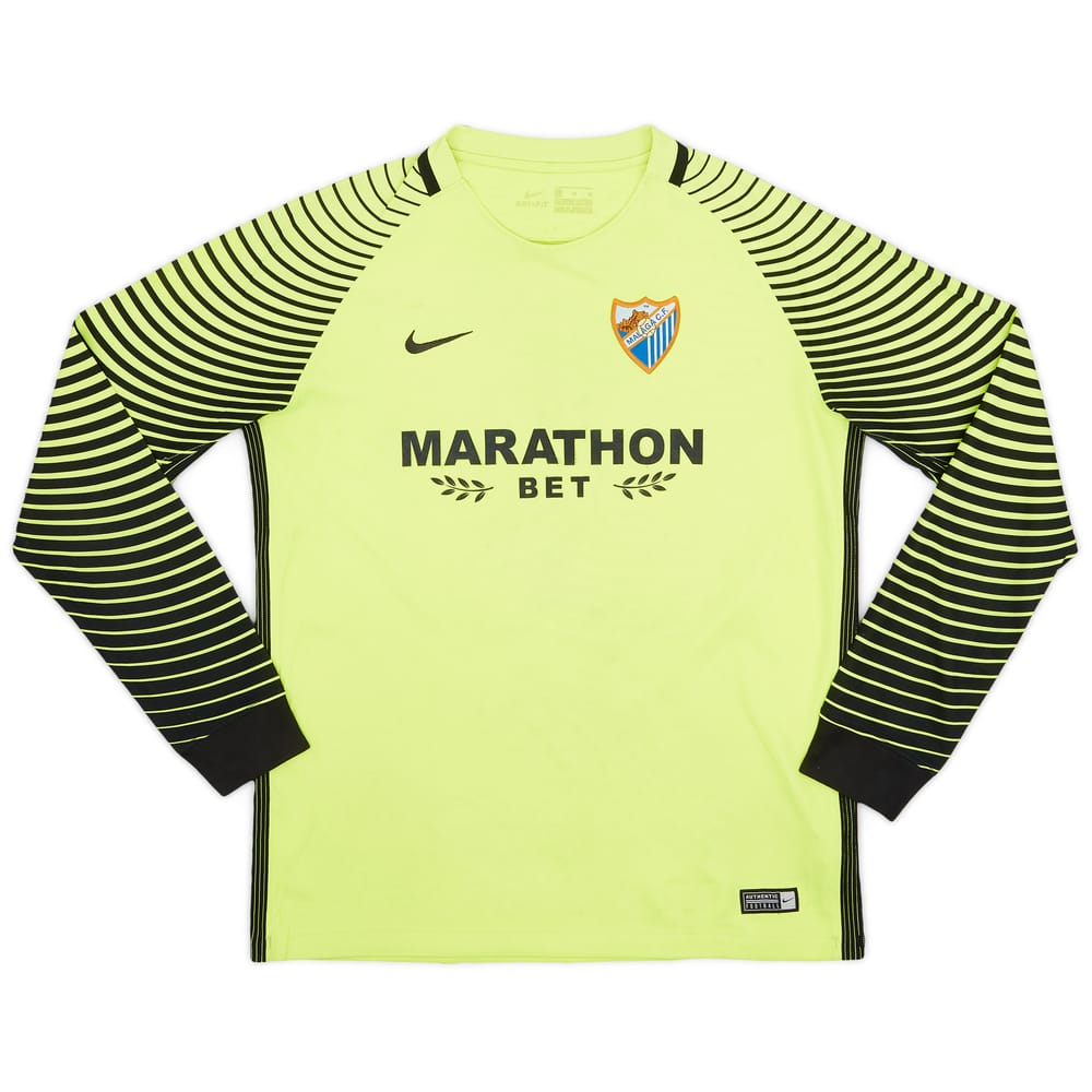 2016-17 Malaga GK Shirt - 5/10 - (XL.Boys)