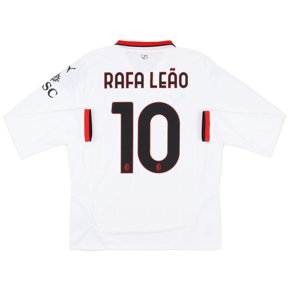 2024-25 AC Milan Away L/S Shirt Rafa Leao #10