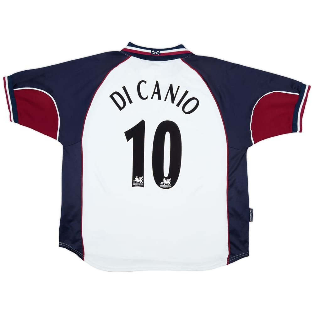 1999-01 West Ham Away Shirt Di Canio #10 - 8/10 - (XL)