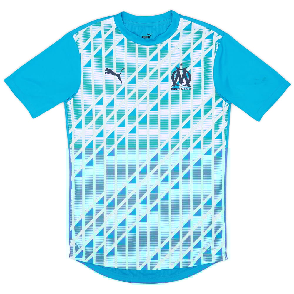 2020-21 Olympique Marseille Puma Training Shirt - 8/10 - (S)