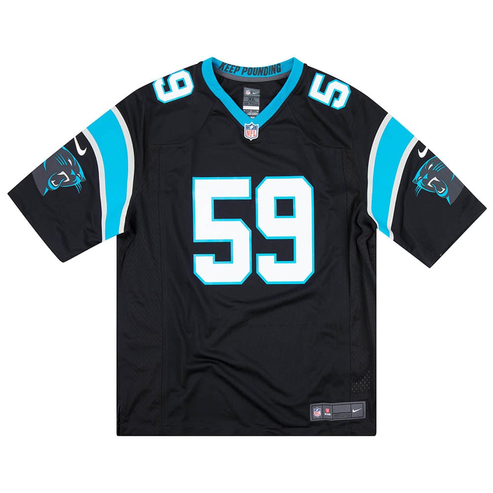 2012-18 Carolina Panthers Kuechly #59 Nike Game Jersey (Home) XL - W/Tags