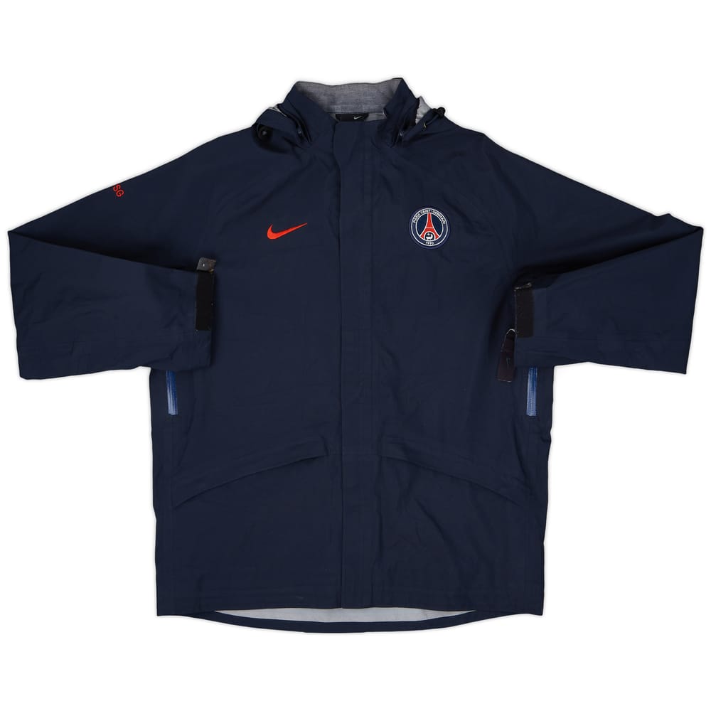2006-07 Paris Saint-Germain Nike Hooded Rain Jacket - 9/10 - (M)
