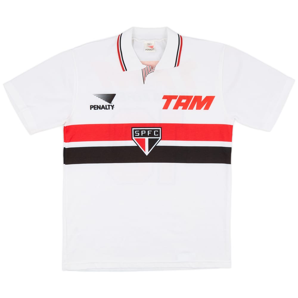 1991 Sao Paulo Home Shirt #10 - 8/10 - (M)