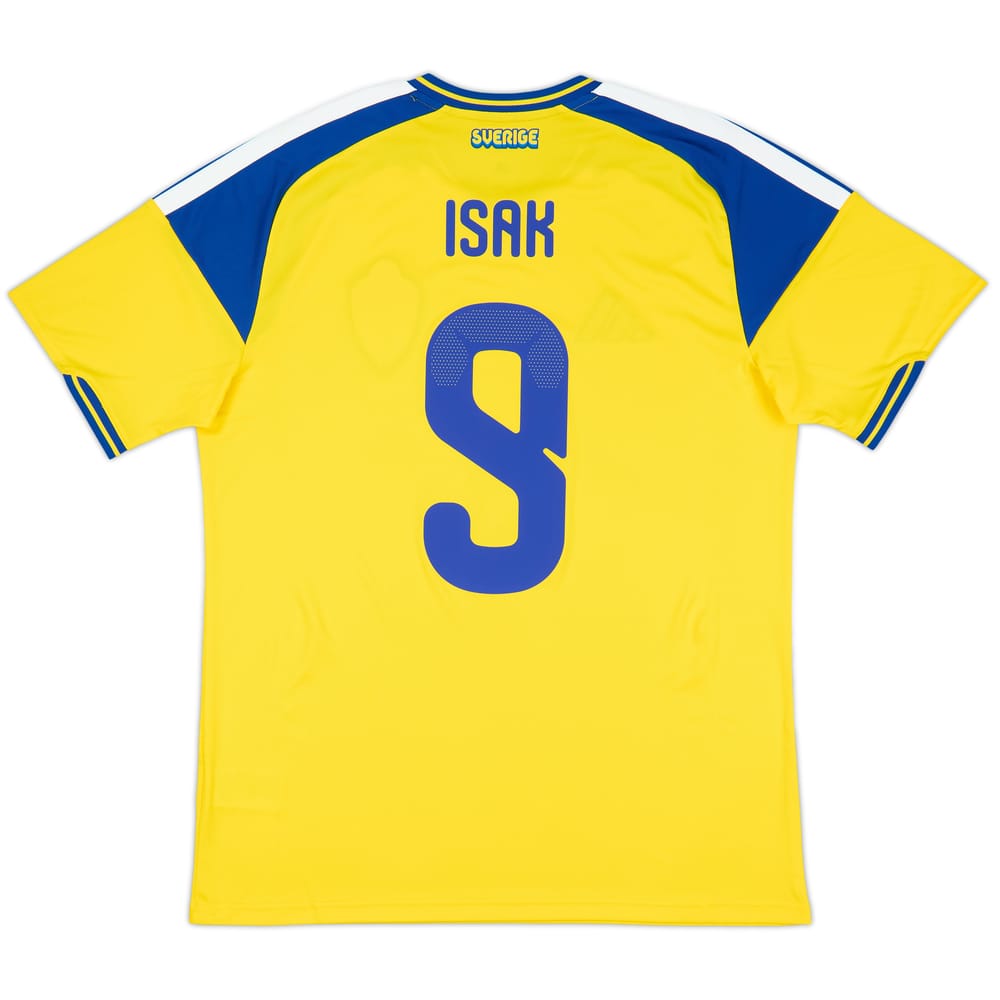 2026-27 Sweden Home Shirt Isak #9