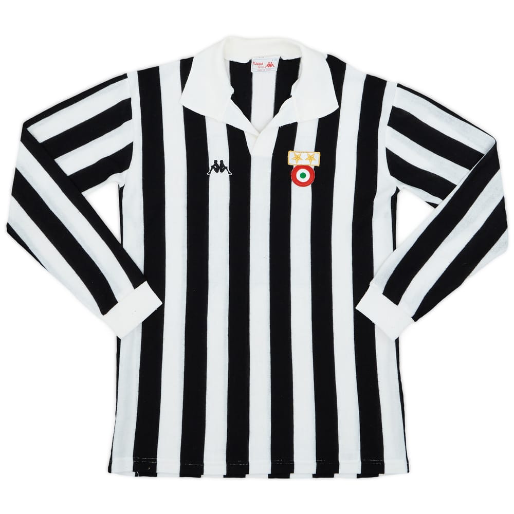1983-84 Juventus Home L/S Shirt - 9/10 - (M)