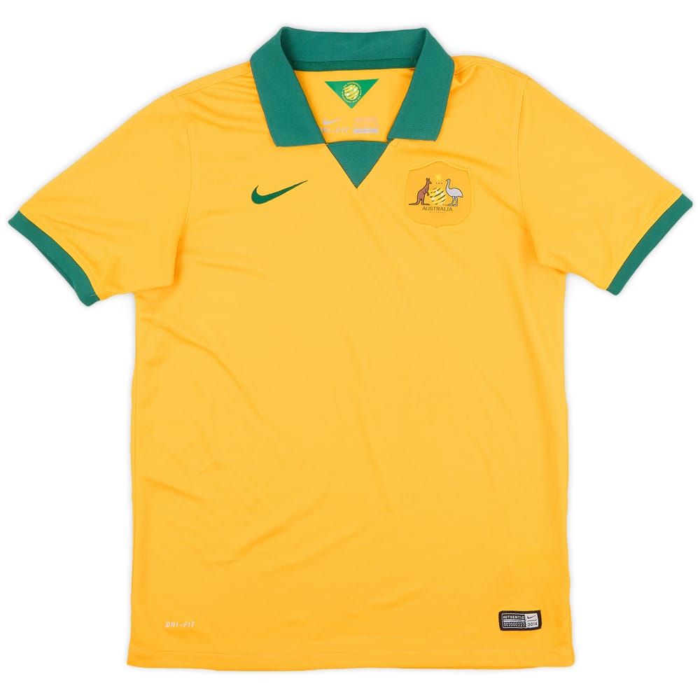 2014-15 Australia Home Shirt - 8/10 - (XL.Boys)