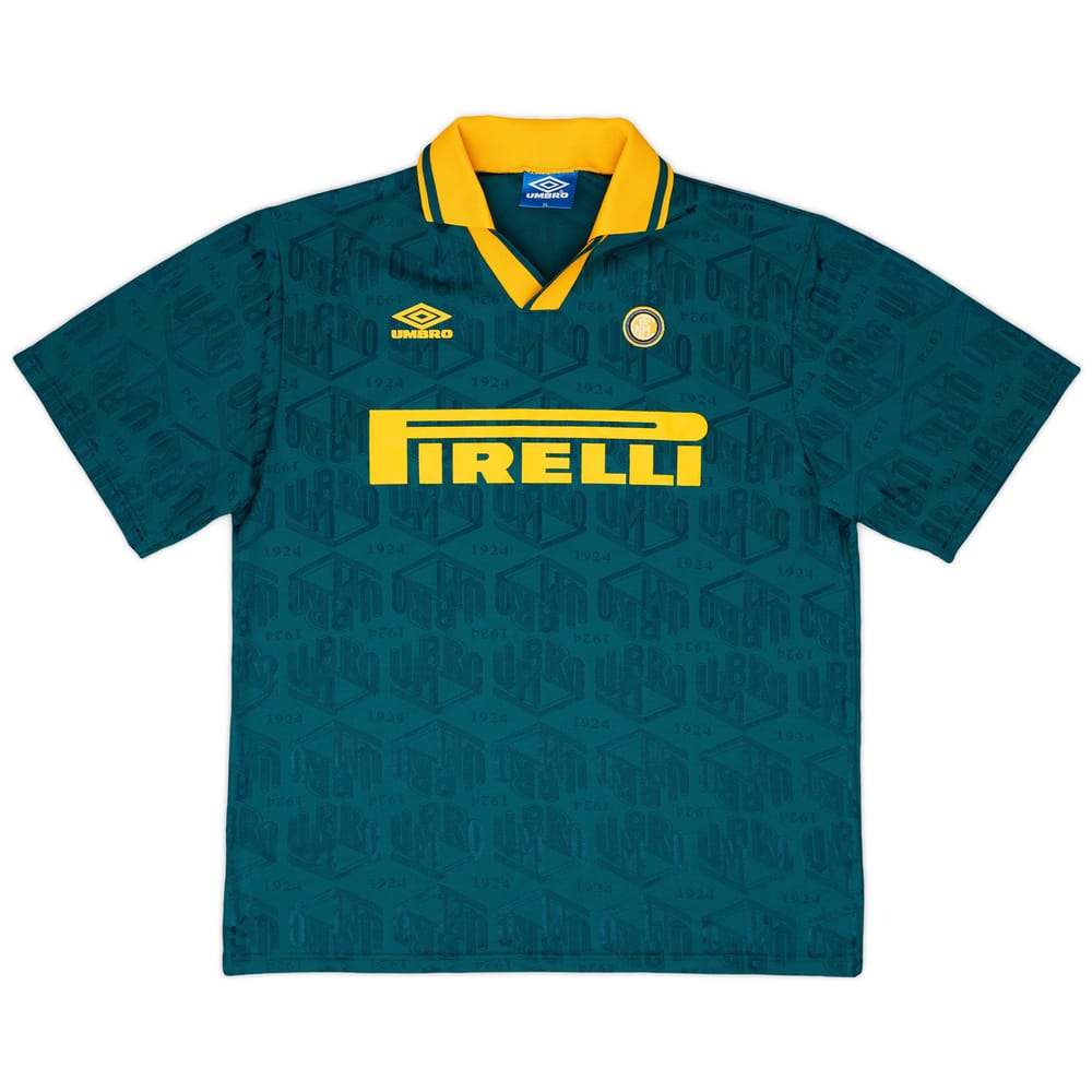 1995-96 Inter Milan Fourth Shirt - 8/10 - (XL)