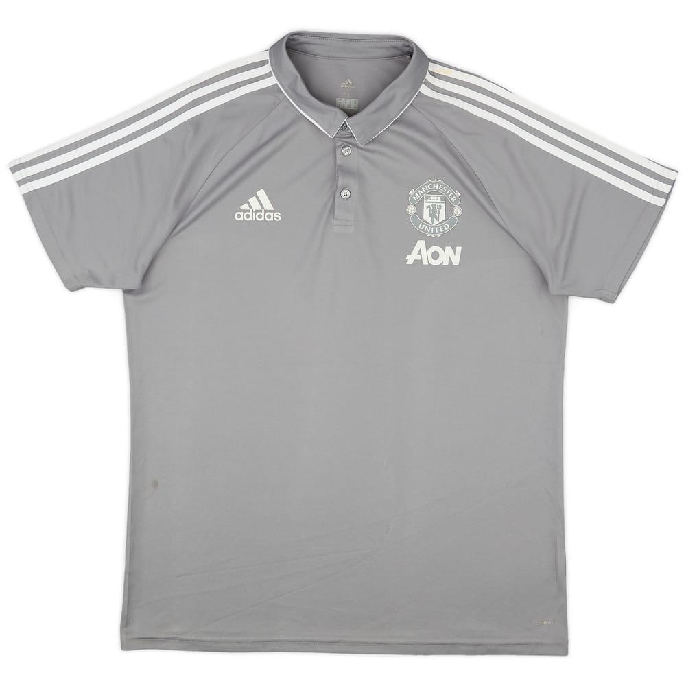 2017-18 Manchester United adidas Polo Shirt - 6/10 - (XL)