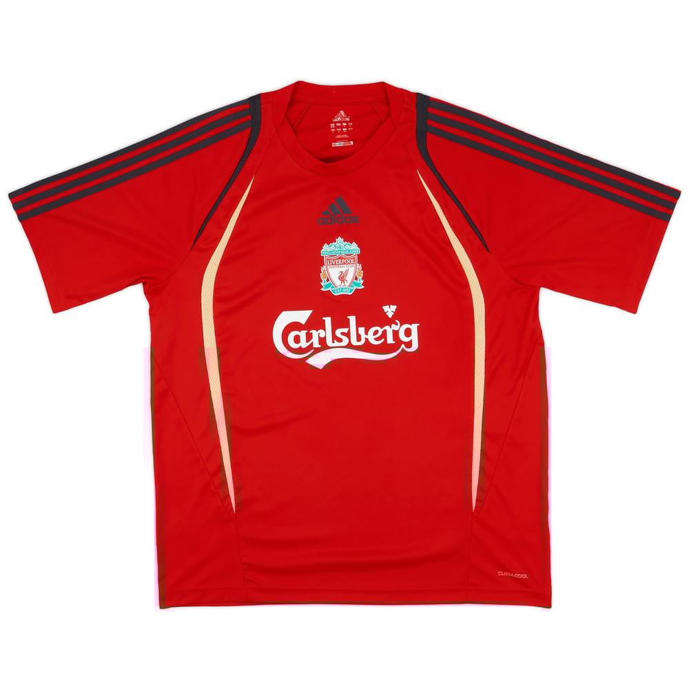 2009-10 Liverpool adidas Training Shirt - 9/10 - (XL)