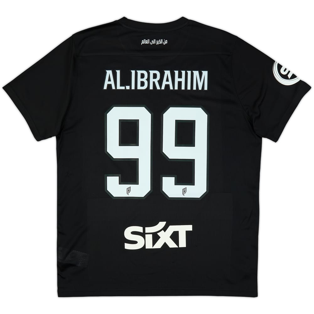 2024-25 Al Qadsiah GK Home Shirt Al.Ibrahim #99 - As New - (XL)