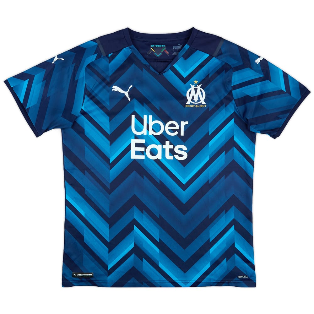 2021-22 Olympique Marseille Away Shirt - 10/10 - (L)