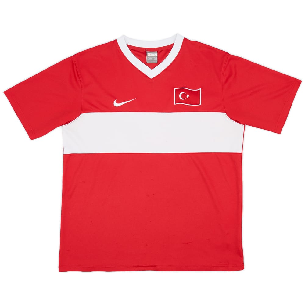 2008-10 Turkey Basic Home Shirt - 6/10 - (L)