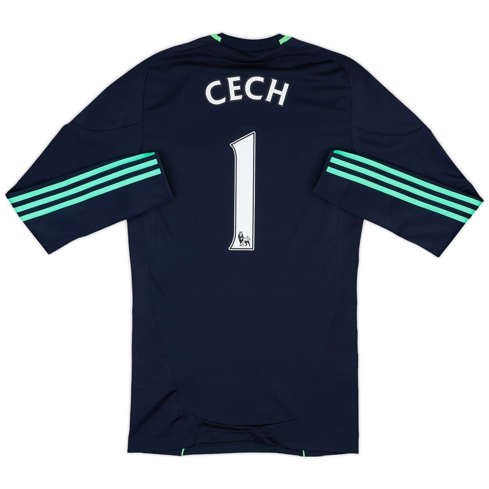 2009-10 Chelsea TechFit Player Issue GK Shirt Cech #1 - 10/10 - (L)