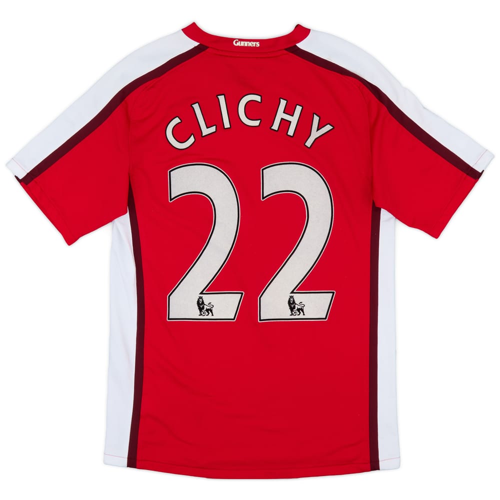 2008-10 Arsenal Home Shirt Clichy #22 - 7/10 - (S)