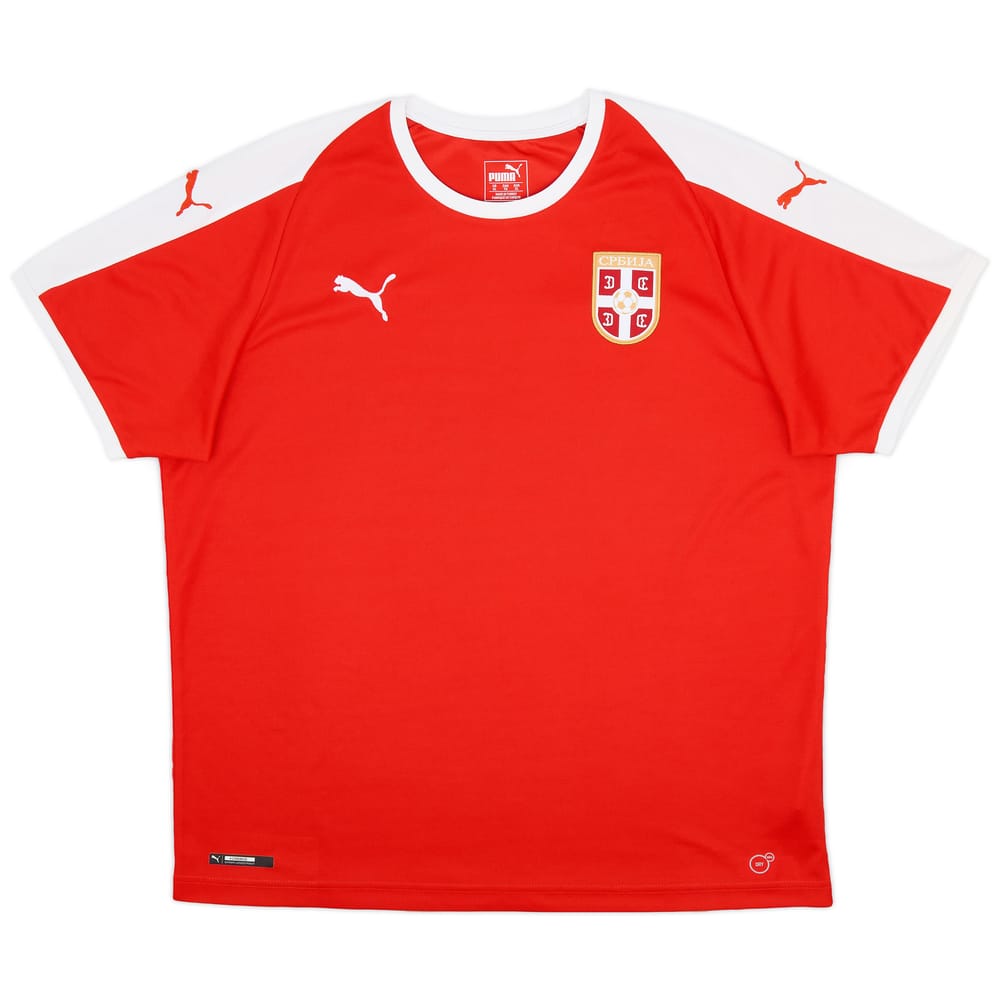 2018-19 Serbia Home Shirt - 8/10 - (XL)