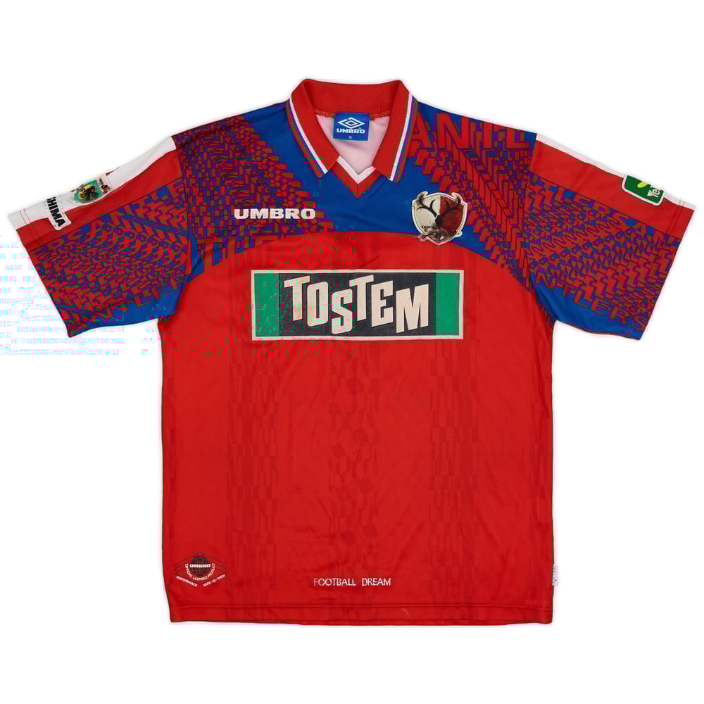 1997 Kashima Antlers Home Shirt - 5/10 - (XL)