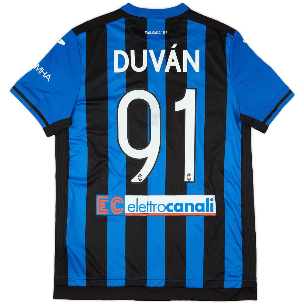 2018-19 Atlanta Signed Home Shirt Duvan #91 - 8/10 - (XL)