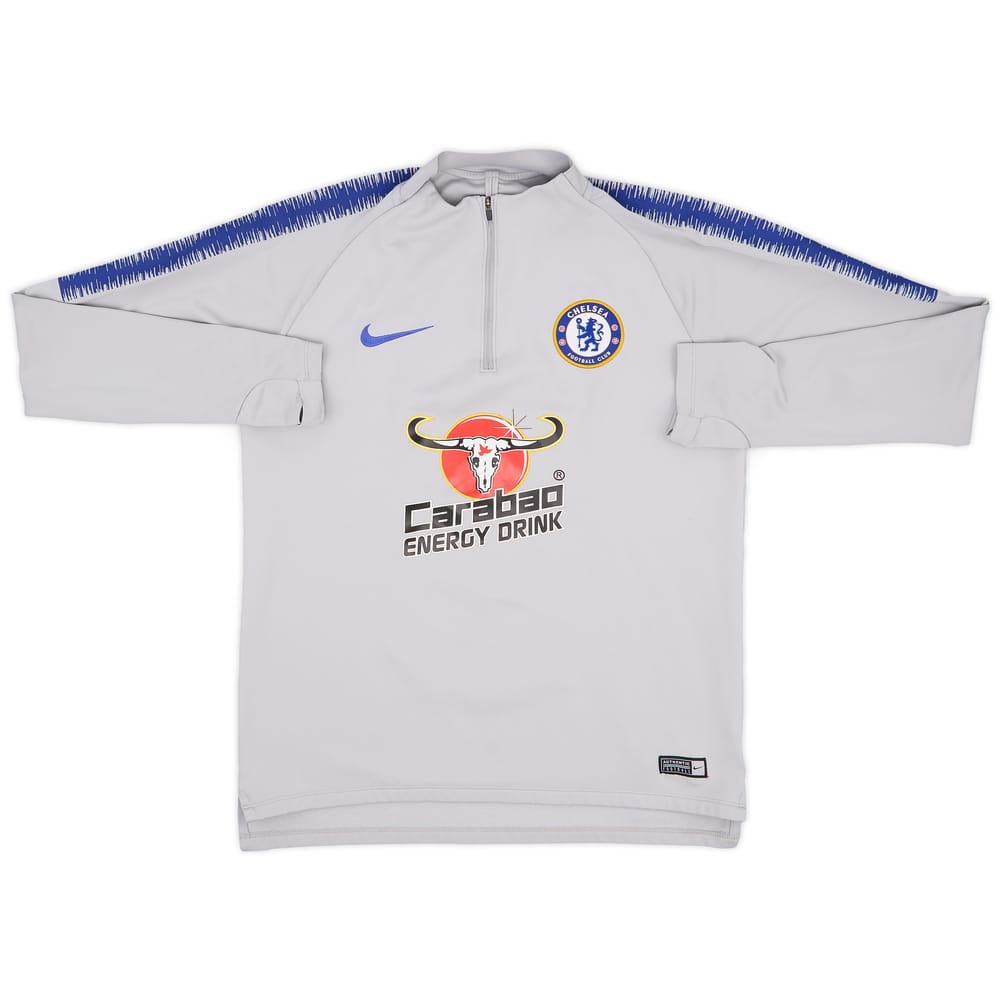 2018-19 Chelsea Nike 1/4 Zip Drill Top - 7/10 - (M)