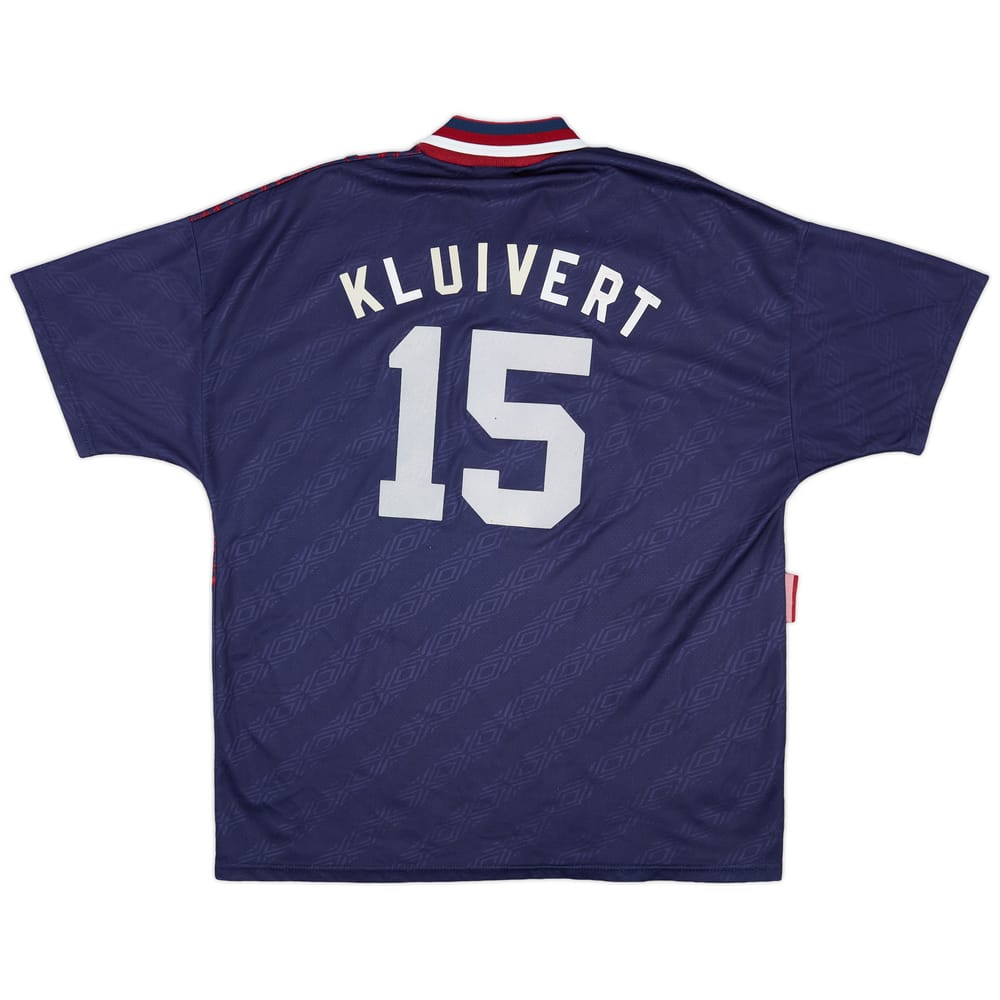 1994-95 Ajax Away Shirt Kluivert #15 - 6/10 - (XL)