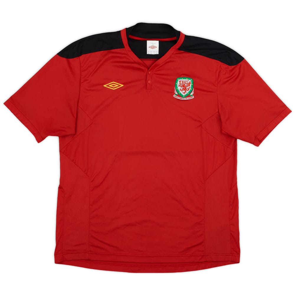2010-11 Wales Umbro Training Shirt - 9/10 - (XXL)