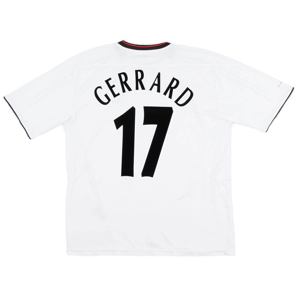 2003-04 Liverpool Away Shirt Gerrard #17 - 6/10 - (L)