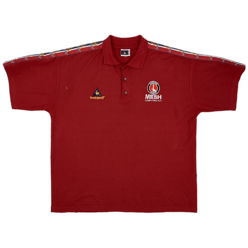 2002-03 Charlton Le Coq Sportif Polo Shirt - 8/10 - (L)