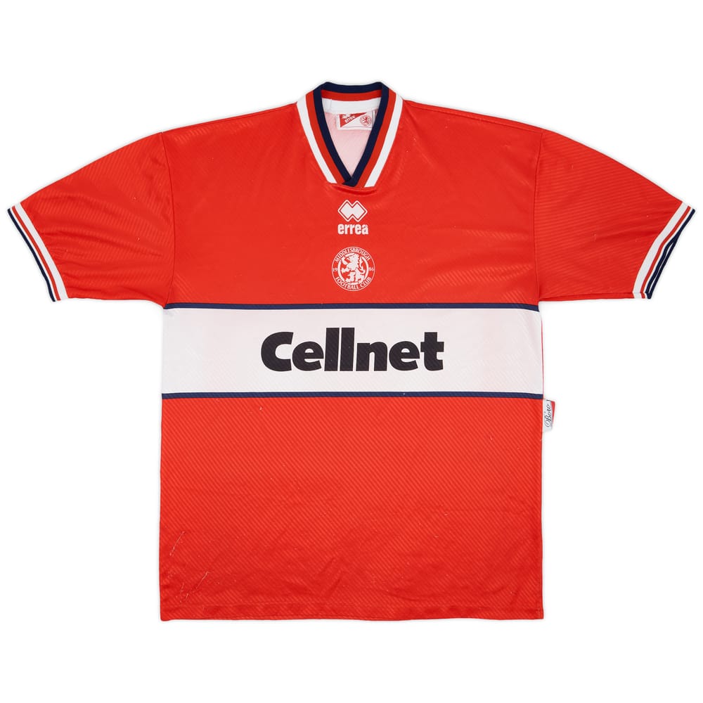 1997-98 Middlesbrough Home Shirt - 6/10 - (XL)
