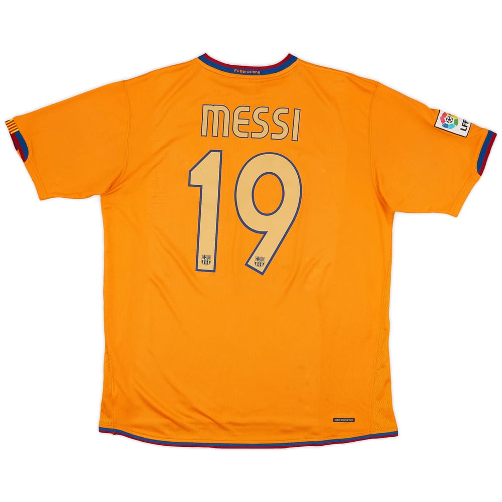 2006-08 Barcelona Away Shirt Messi #19 - 6/10 - (XL)