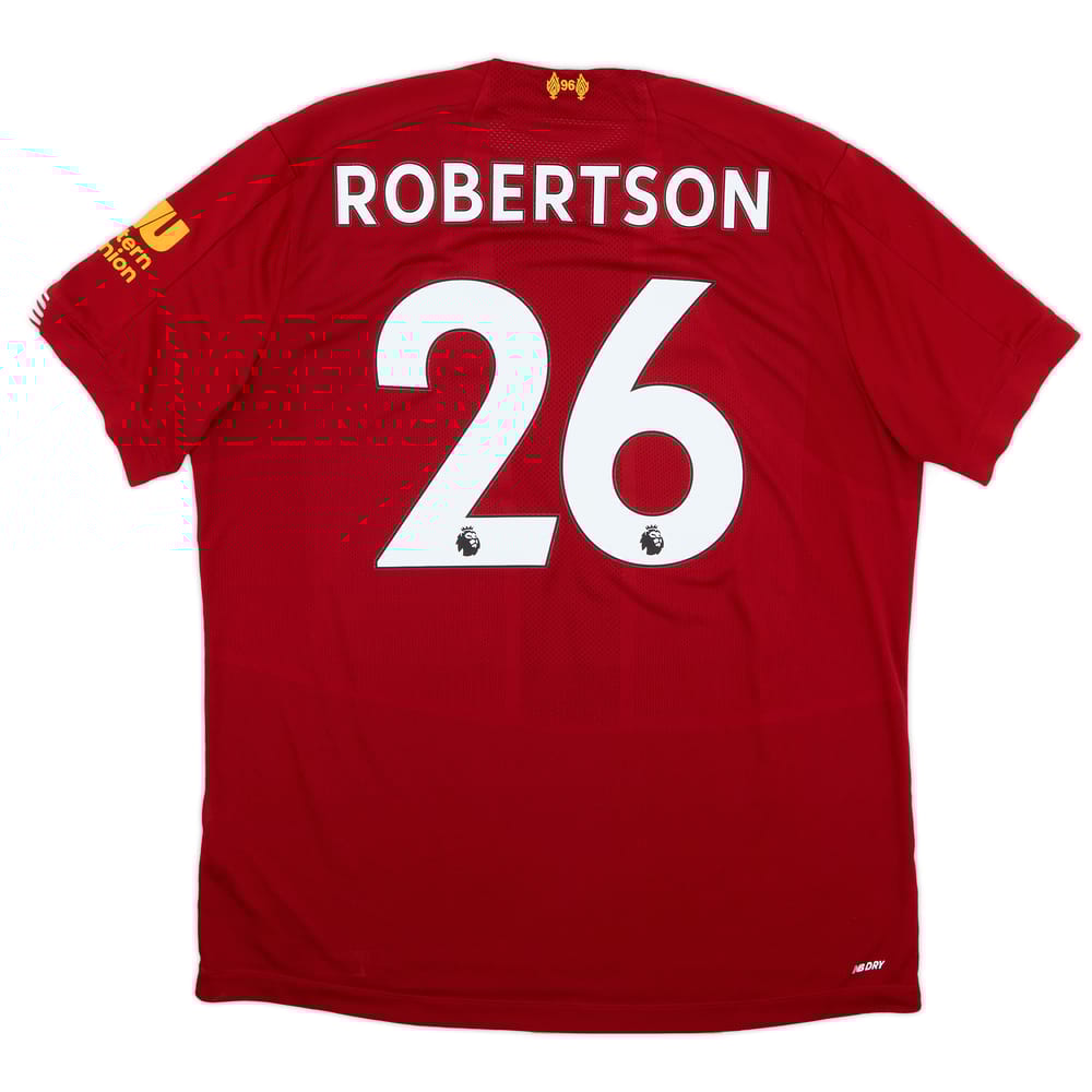 2019-20 Liverpool Home Shirt Robertson #26 - 8/10 - (XL)