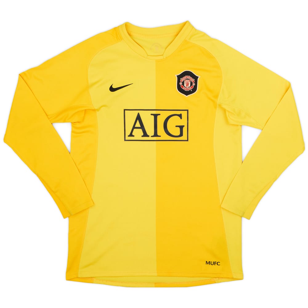 2006-07 Manchester United GK Shirt - 8/10 - (XL.Boys)