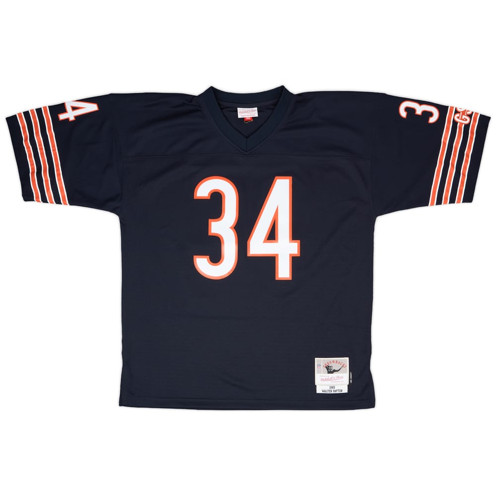 1985 Chicago Bears Payton #34 Mitchell & Ness Home Jersey - 9/10 - (XL)