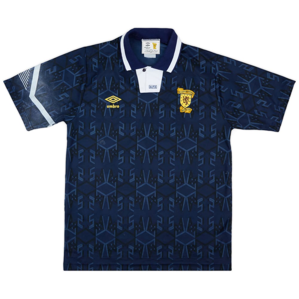 1991-94 Scotland Home Shirt - 6/10 - (M)