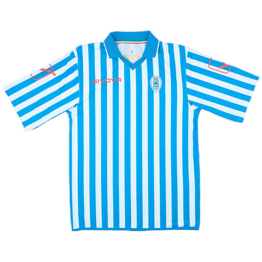 2011-12 SPAL Home Shirt - 8/10 - (XL)