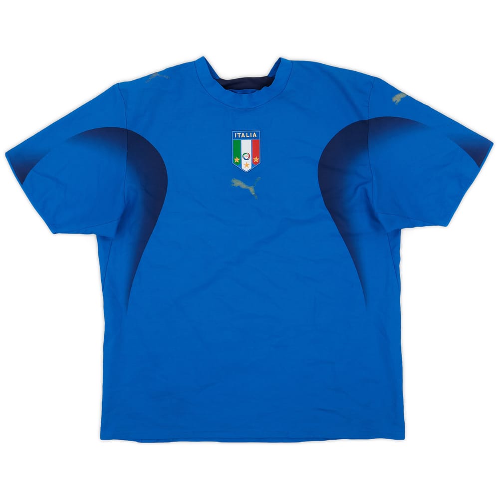 2006 Italy Home Shirt - 4/10 - (L)