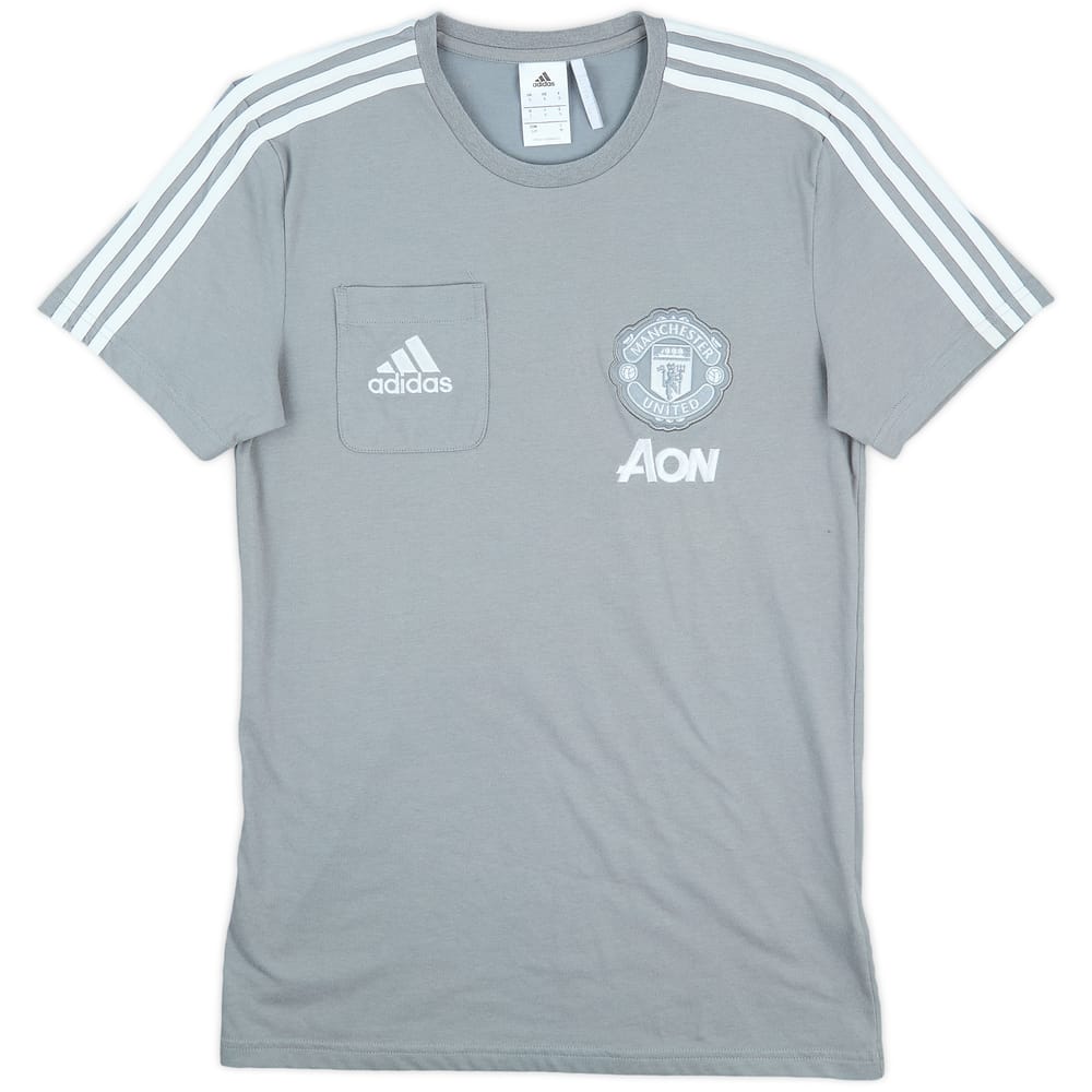 2017-18 Manchester United adidas Polo Shirt - 8/10 - (S)