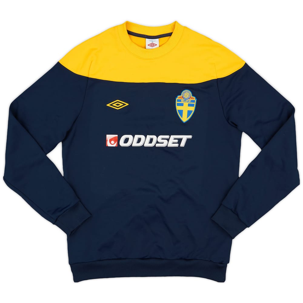 2010-12 Sweden Player Issue Umbro Sweat Top - 8/10 - (L)