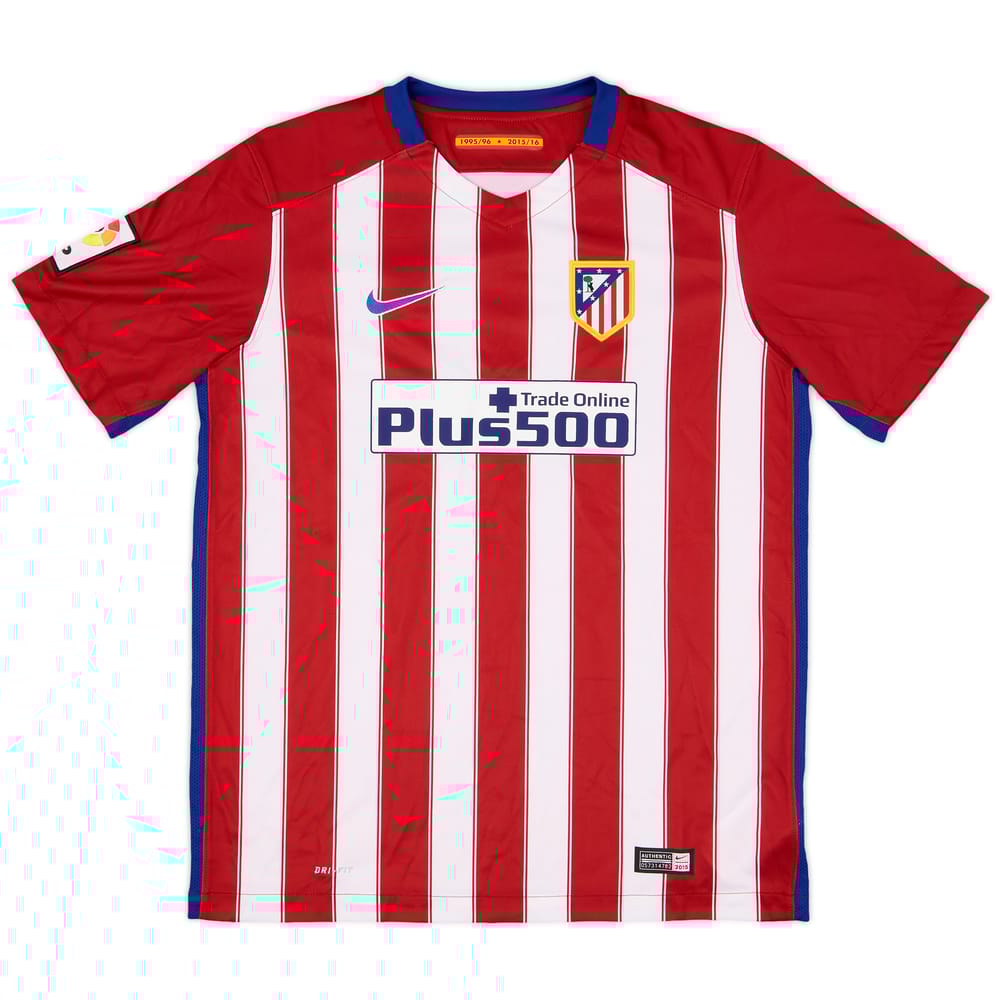 2015-16 Atletico Madrid Home Shirt - 8/10 - (XL.Boys)