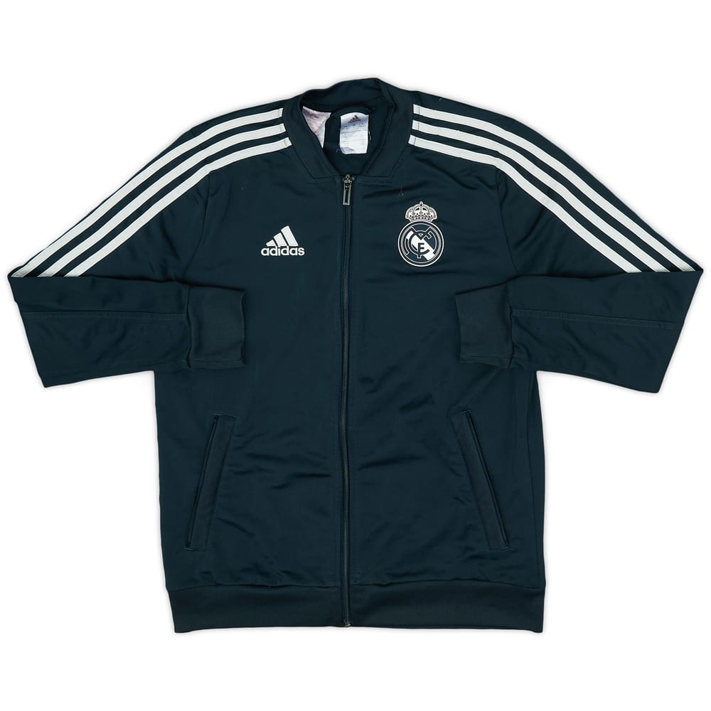 2018-19 Real Madrid adidas Track Jacket - 4/10 - (L.Boys)
