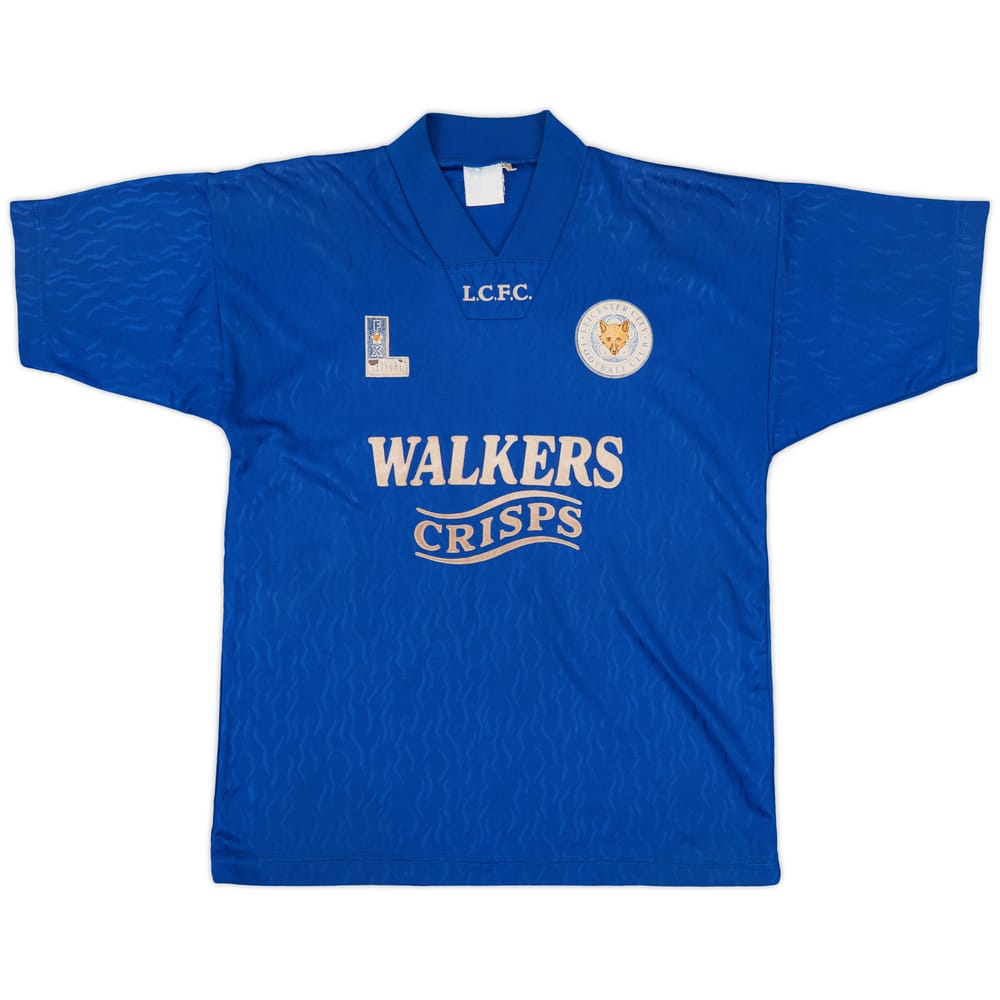 1992-94 Leicester Home Shirt - 6/10 - (L)