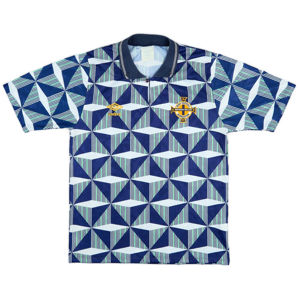 1990-92 Northern Ireland Away Shirt - 7/10 - (S)