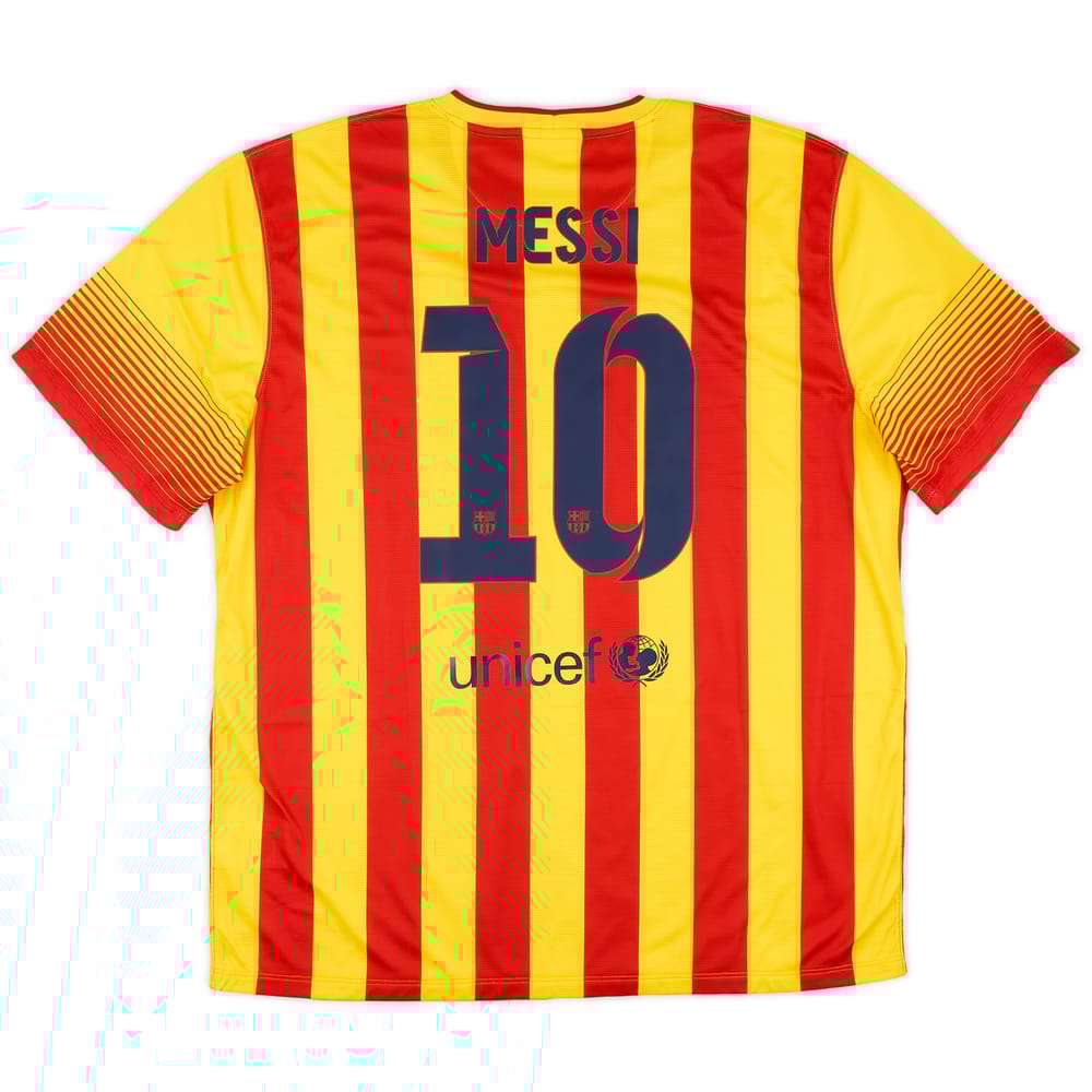 2013-15 Barcelona Away Shirt Messi #10 - 9/10 - (XXL)