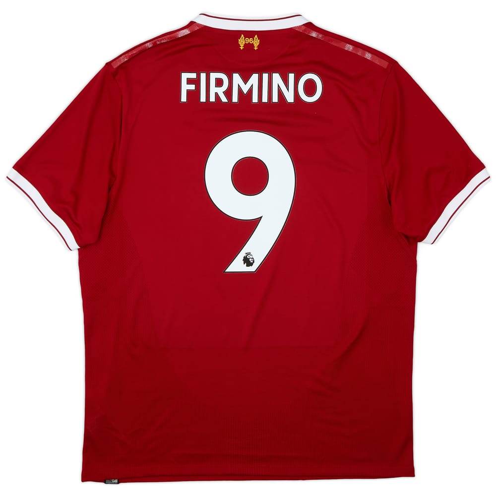 2017-18 Liverpool 125 Years Home Shirt Firmino #9 - 6/10 - (L)