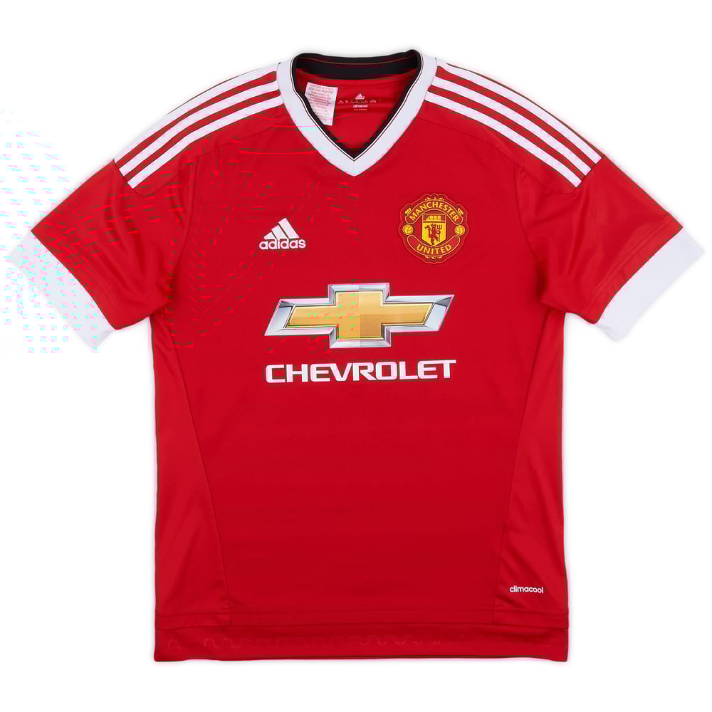 2015-16 Manchester United Home Shirt - 6/10 - (XL.Boys)
