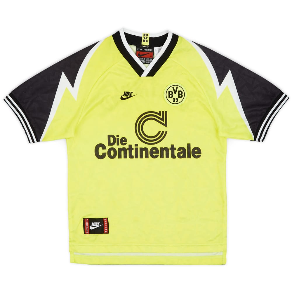 1995-96 Borussia Dortmund Home Shirt - 8/10 - (M.Boys)