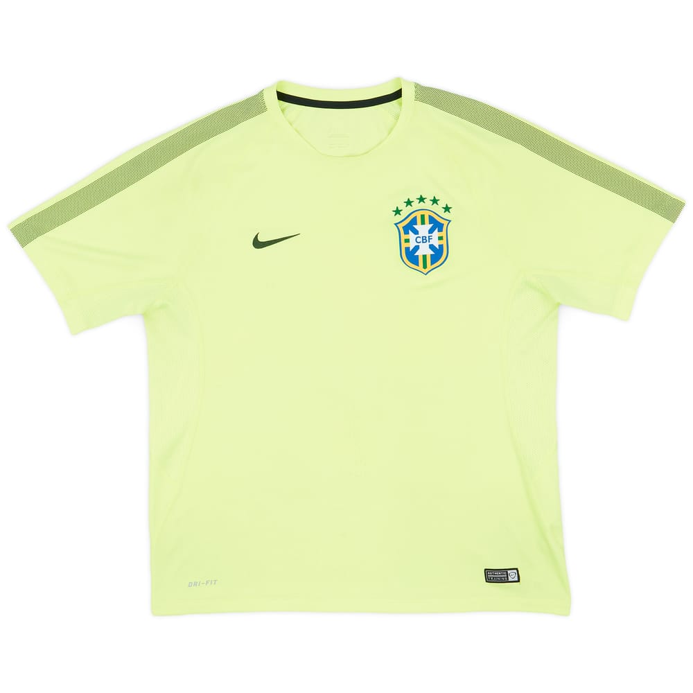 2014-15 Brazil Nike Training Shirt - 8/10 - (L)