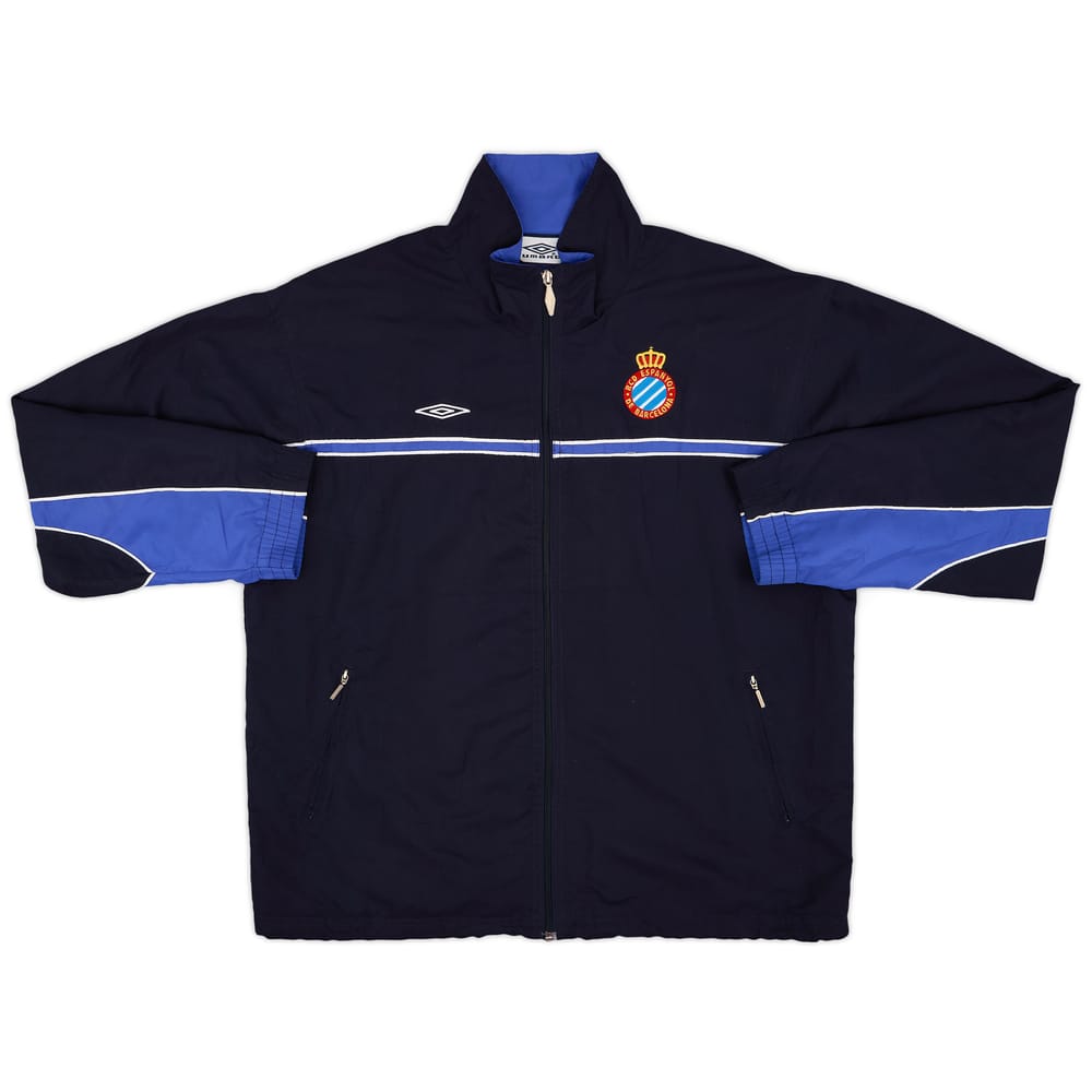 2001-02 Espanyol Umbro Track Jacket - 9/10 - (L)